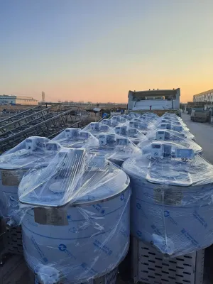 200 Lt  Vertical Type Milk Cooling Tank - 4