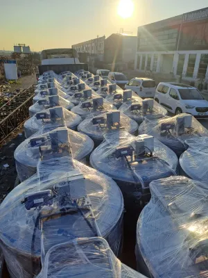 300 Lt Vertical Type Milk Cooling Tank - 3