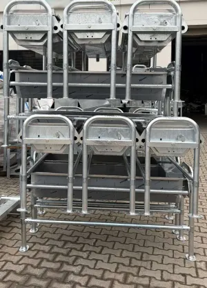 Tip-Over Livestock Feed Trough - 3